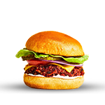 Single Veggie Burger 