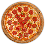 Double Pepperoni Pizza  10" 