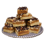 Salted Caramel & Nut Slice 