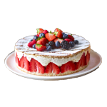 Strawberry Gateau 