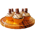 Kinder Bueno Cupcake Sundae 