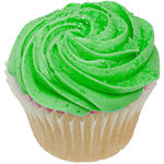 Mint Areo Cupcake Sundae 