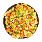 Peri Peri Chicken Nachos 