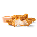 10 Pcs Crispy Chicken Strips 