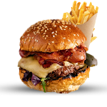 Delish Special Meal Burger 