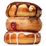 Top Mixed Dough Nuts 